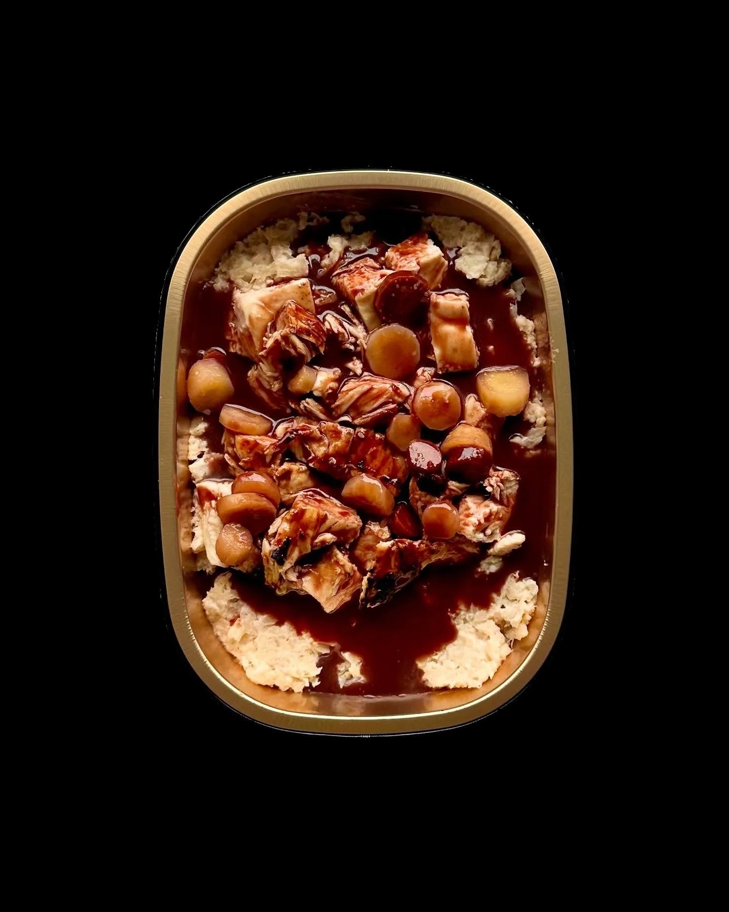 Red Wine Chicken - Cauliflower Mash - Braised Carrots